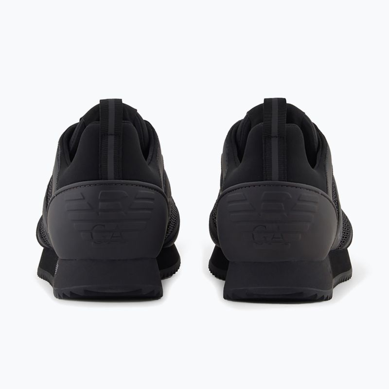 EA7 Emporio Armani fekete-fehér cipő fekete / aszfalt cipők 10