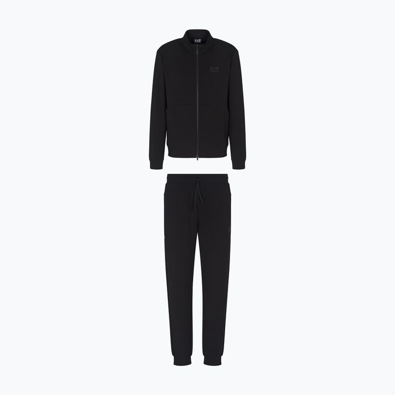 EA7 Emporio Armani férfi tréningruha Natural Ventus7 T-Suit T-Top Fz fekete