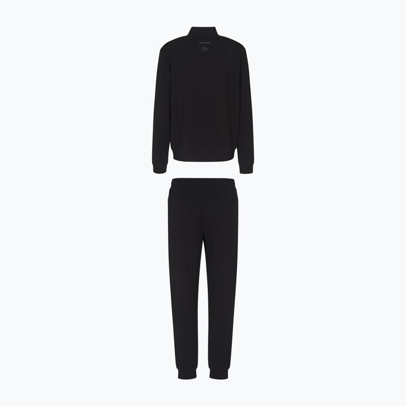 EA7 Emporio Armani férfi tréningruha Natural Ventus7 T-Suit T-Top Fz fekete 2