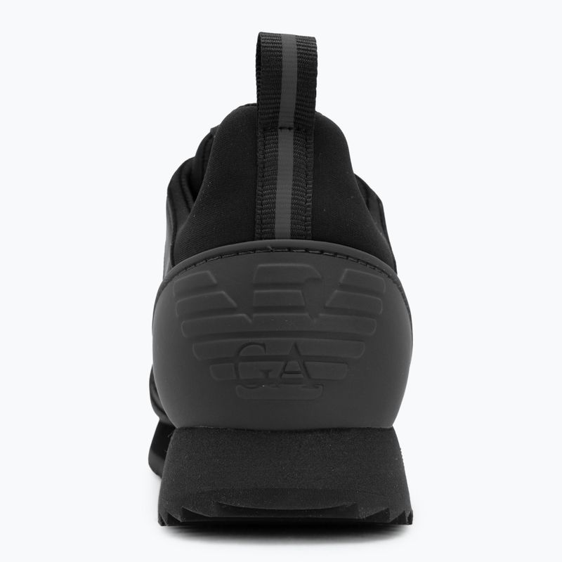 EA7 Emporio Armani fekete-fehér cipő fekete / aszfalt cipők 6