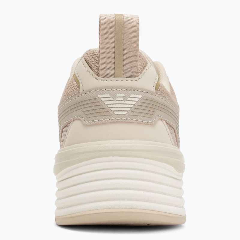 EA7 Emporio Armani Ace Runner Új cement / mandulatej / világos arany cipő 6