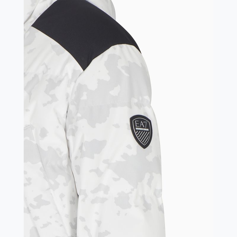 EA7 Emporio Armani férfi sí dzseki Ski Cortina Down fancy fehér 3
