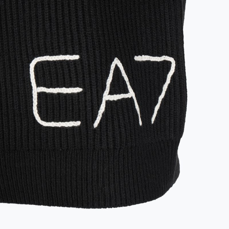 Férfi EA7 Emporio Armani Mountain Apres Ski hímzett kötött pulóver 5