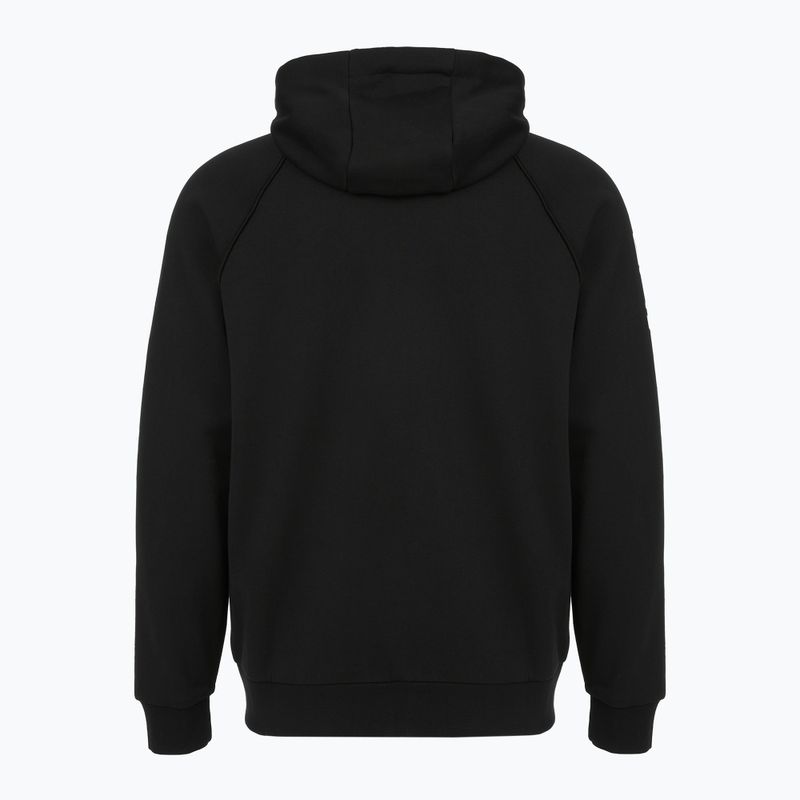 Férfi Emporio Armani EA7 Train Logo Series Extended Logo Hoodie Fz fekete / fehér 2