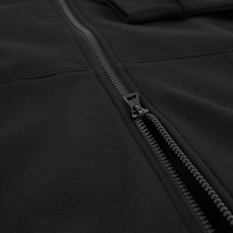 Férfi Emporio Armani EA7 Train Logo Series Extended Logo Hoodie Fz fekete / fehér 6