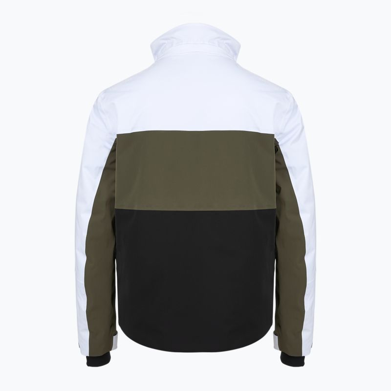 Férfi EA7 Emporio Armani Sí dzseki Kitzbuhel Protectum7 Colorblock fehér / fekete / szőlő levél 7