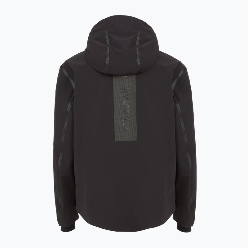 Férfi EA7 Emporio Armani Ski Cortina Fashion Toray fekete kabát 2