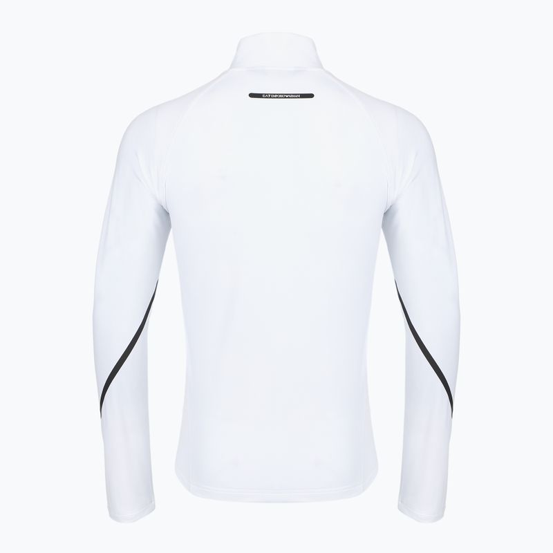 Férfi EA7 Emporio Armani Ski Cortina Powerstretch Fz fehér melegítőfelső 2