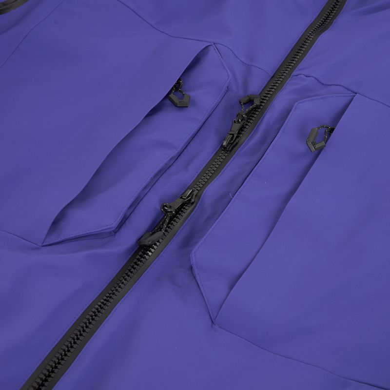 Férfi EA7 Emporio Armani Ski Cortina Fashion Toray klematisz kék kabát 5