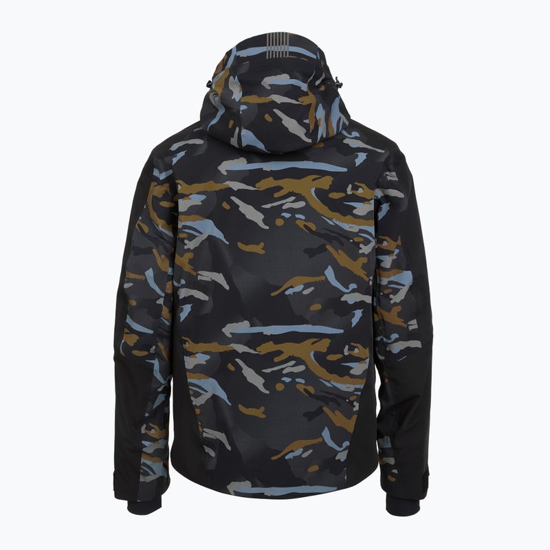 Férfi EA7 Emporio Armani Ski Kitzbuhel Protectum7 Graphic barna kamu kabát EA7 Emporio Armani Ski Kitzbuhel Protectum7 Graphic barna kamu dzseki 2