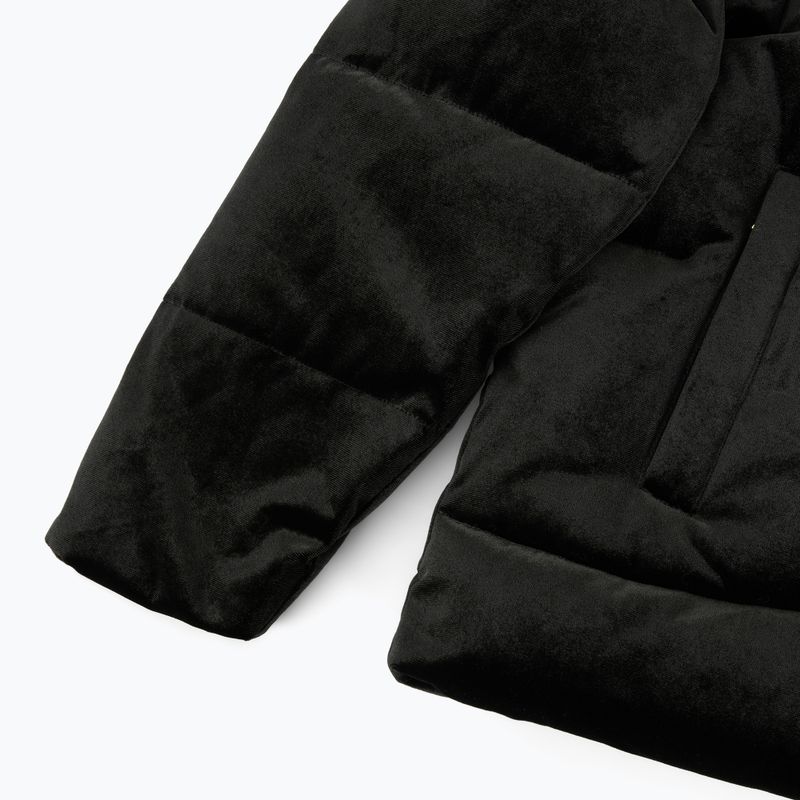Női EA7 Train Athletic Velour Extra bélelt kabát fekete 3