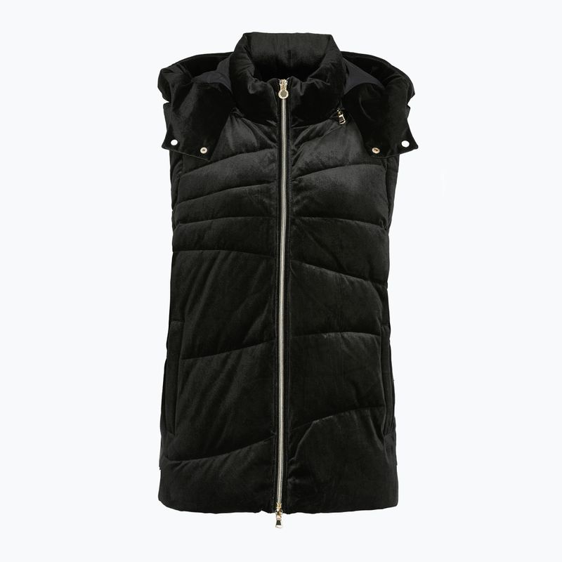 Női EA7 Train Athletic Velour Extra bélelt kabát fekete 5