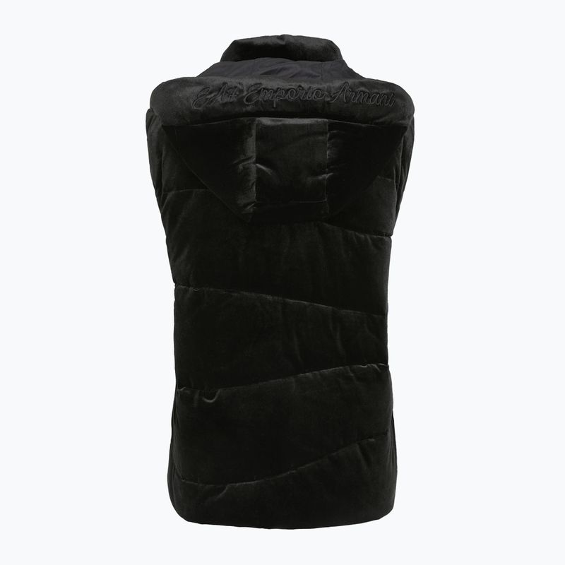 Női EA7 Train Athletic Velour Extra bélelt kabát fekete 6
