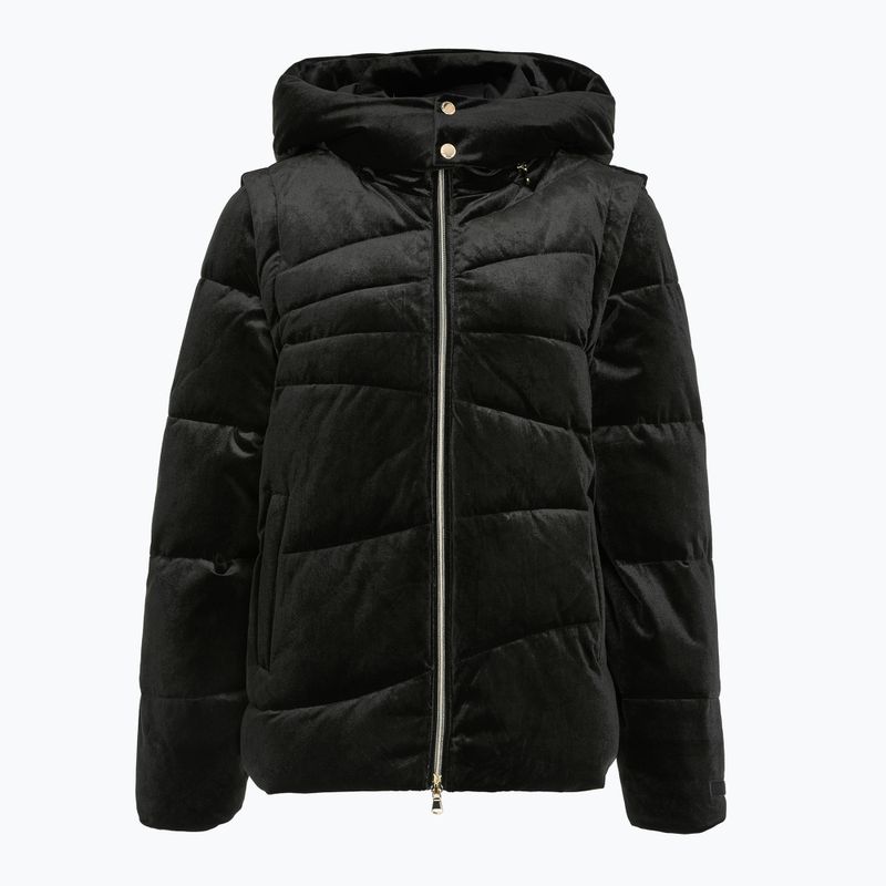 Női EA7 Train Athletic Velour Extra bélelt kabát fekete 9