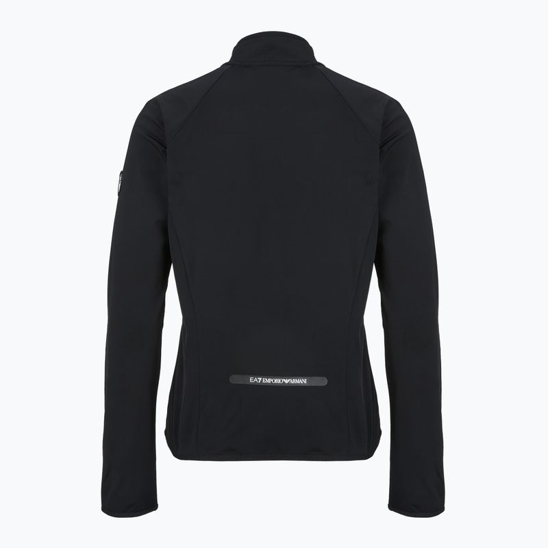 Női sí pulóver EA7 Emporio Armani Ski Cortina Powerstretch Fz fekete 2