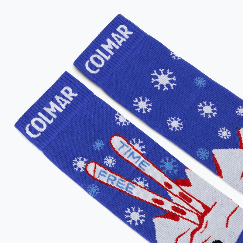 Sízokni Colmar Freetime abyss blue/white/rac 3