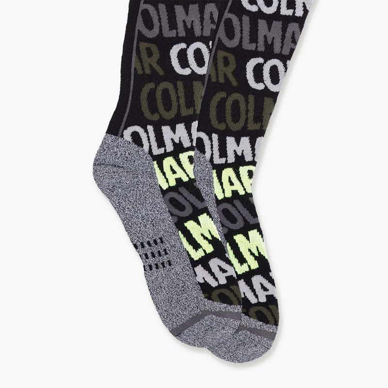 Sízokni Colmar Wording forest/lime/white 3
