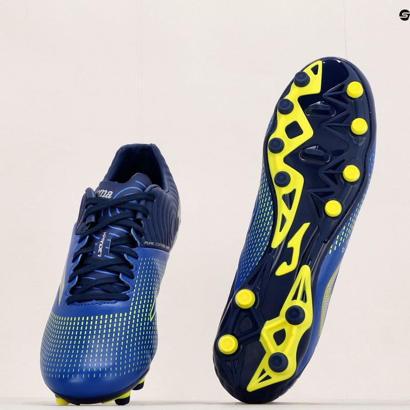 Joma férfi futballcipő Xpander FG királyi/zöld fluor 11
