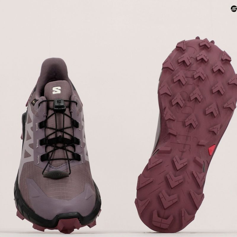Salomon Supercross 4 GTX lila női futócipő L47119900 13