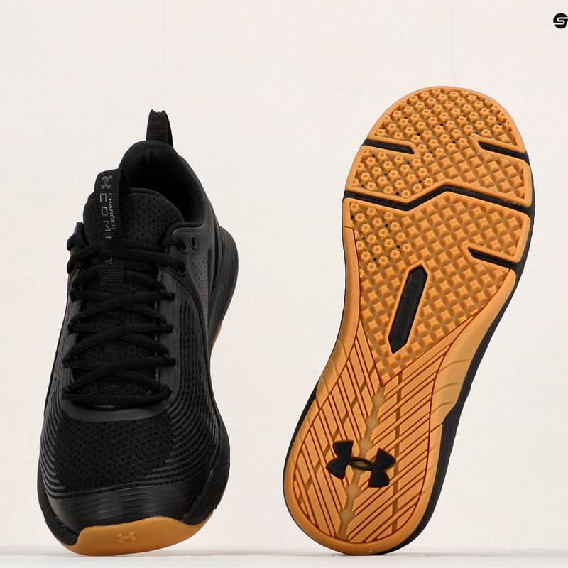 Under Armour Charged Commit Tr 3 férfi edzőcipő fekete 3023703 17