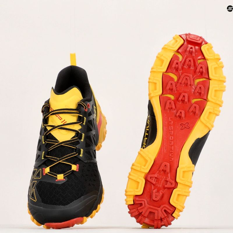 La Sportiva Bushido II férfi futócipő fekete/sárga 36S999100 19