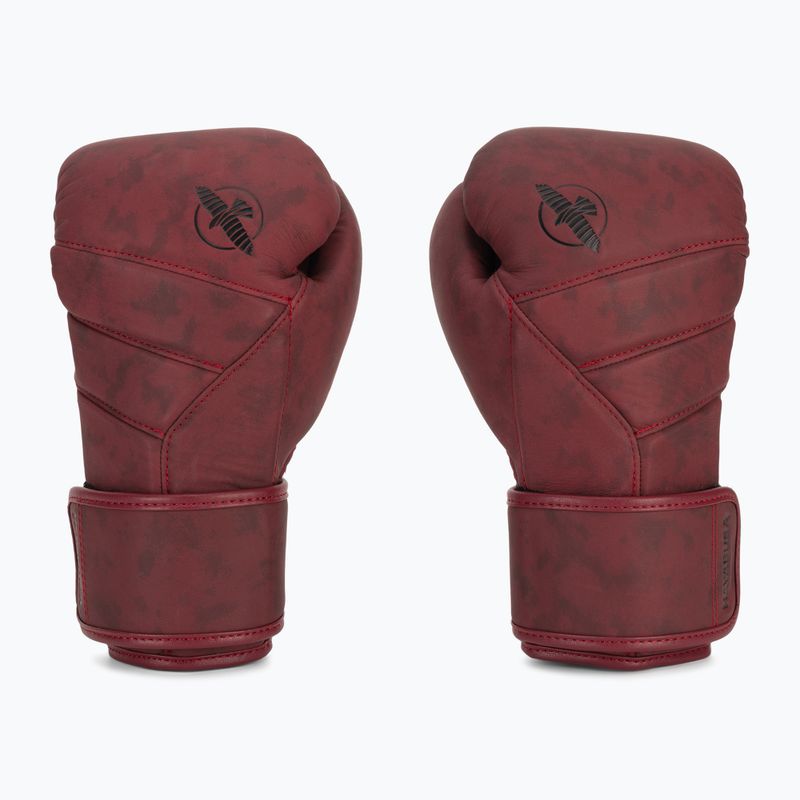 Hayabusa T3 LX bíbor bokszkesztyű 2