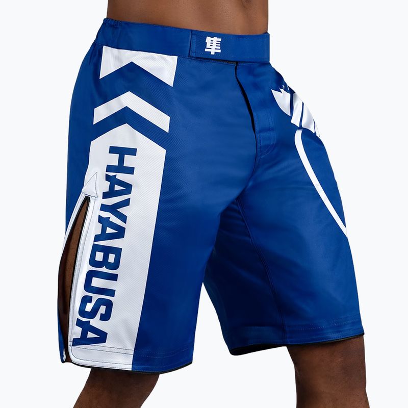 Hayabusa Icon Fight kék/fehér edzőnadrág 2