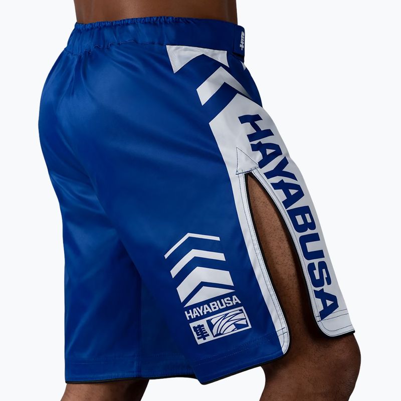 Hayabusa Icon Fight kék/fehér edzőnadrág 4