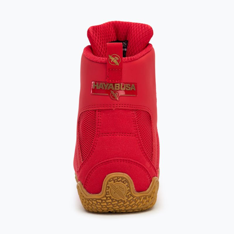 Férfi boxcipő Hayabusa Pro Boxing black red 6