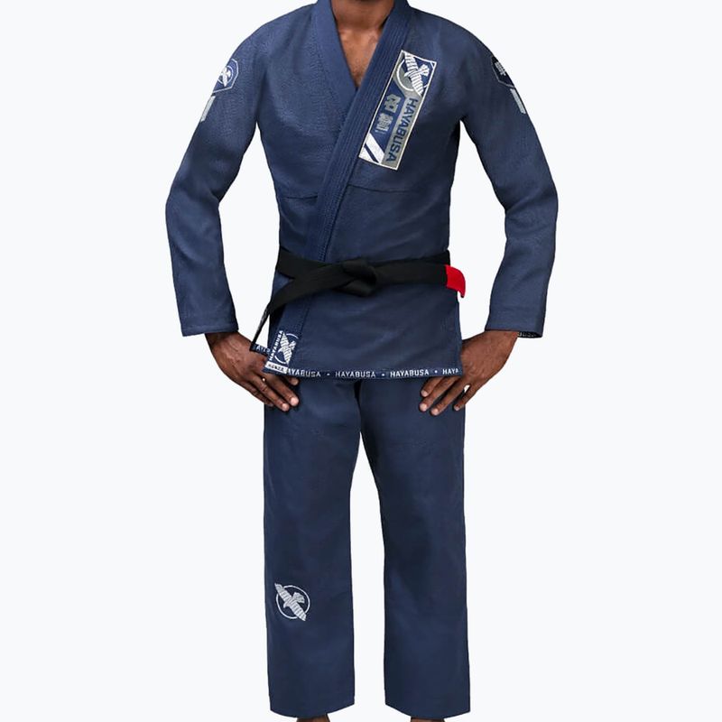 Hayabusa Ascend Lightweight Jiu Jitsu GI kimonó tengerészkék PLWJJG-N-A3 2