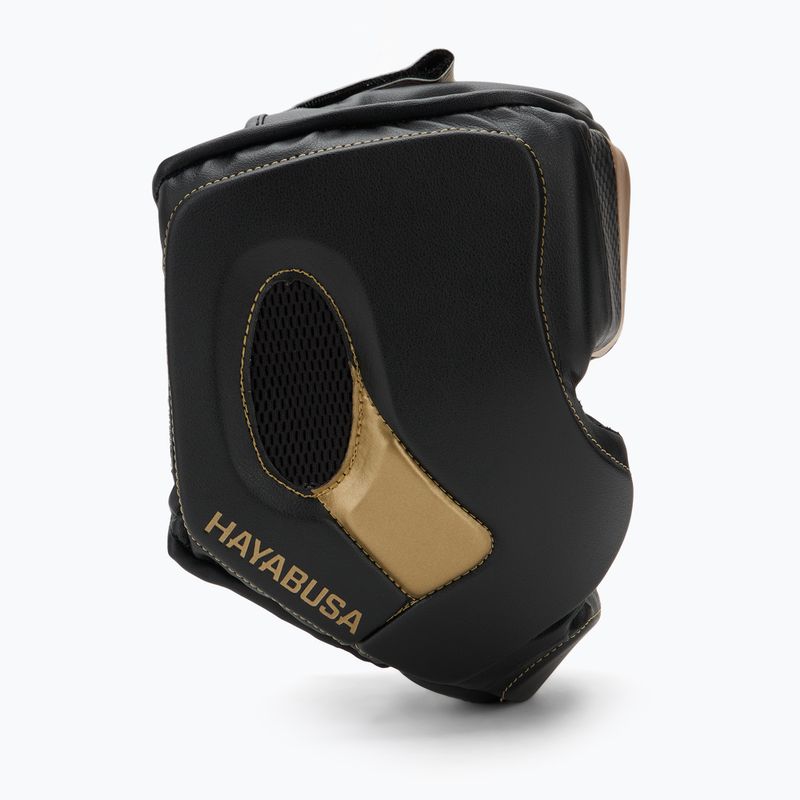 Box fejvédő Hayabusa T3 Headgear black/gold 2