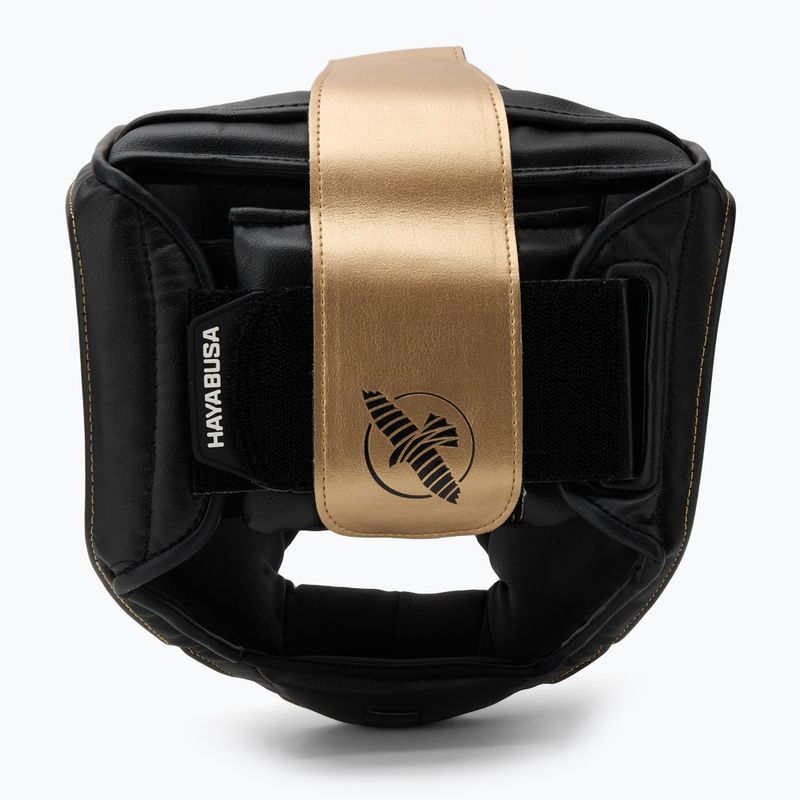 Box fejvédő Hayabusa T3 Headgear black/gold 5
