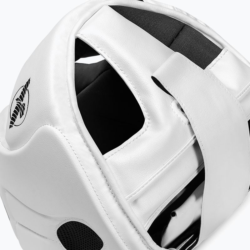 Hayabusa T3 fejvédő fehér/fekete bokszsisak 4