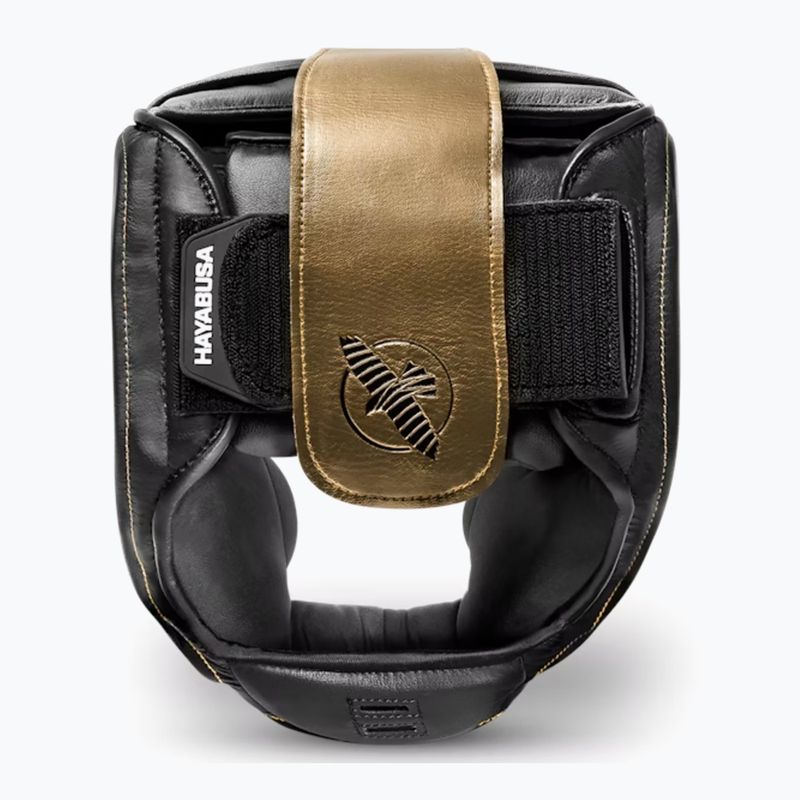 Box fejvédő Hayabusa T3 Headgear black/gold 2