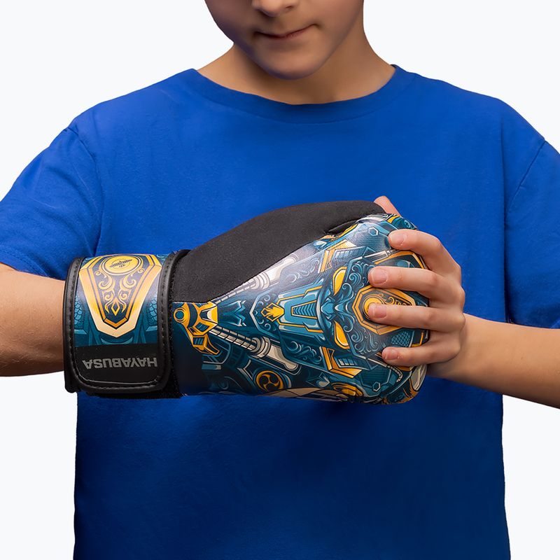 Hayabusa Hayabusa S4 Youth Epic kék robot boxkesztyű 8