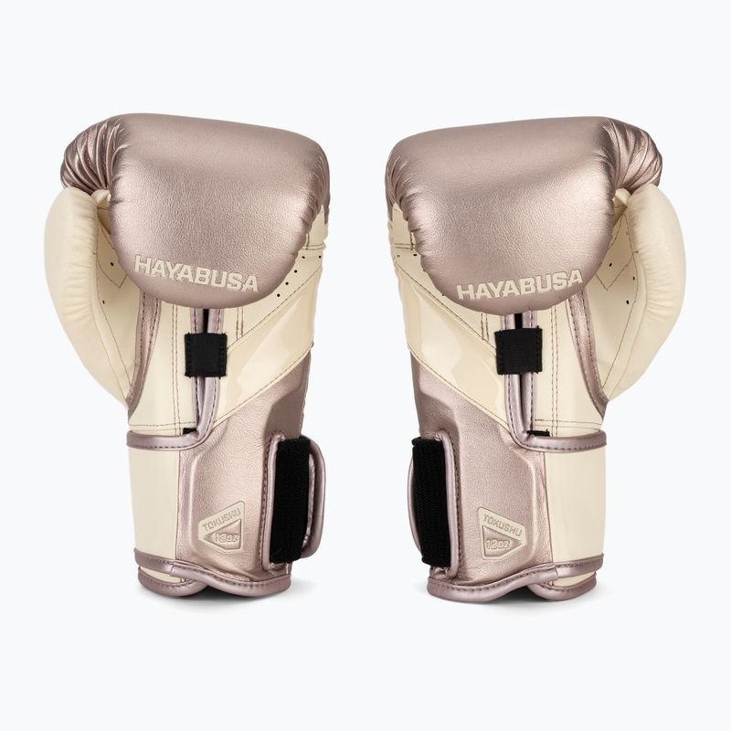 Hayabusa T3 rózsaszín arany bokszkesztyű 3