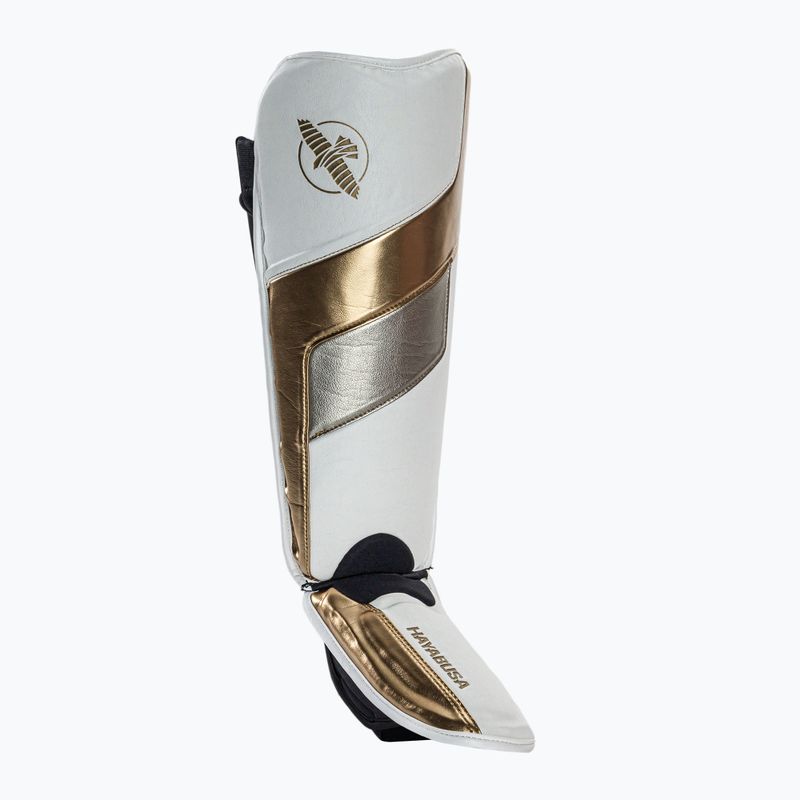 Hayabusa T3 Full Back sípcsontvédő fehér T3FBSG-WGD