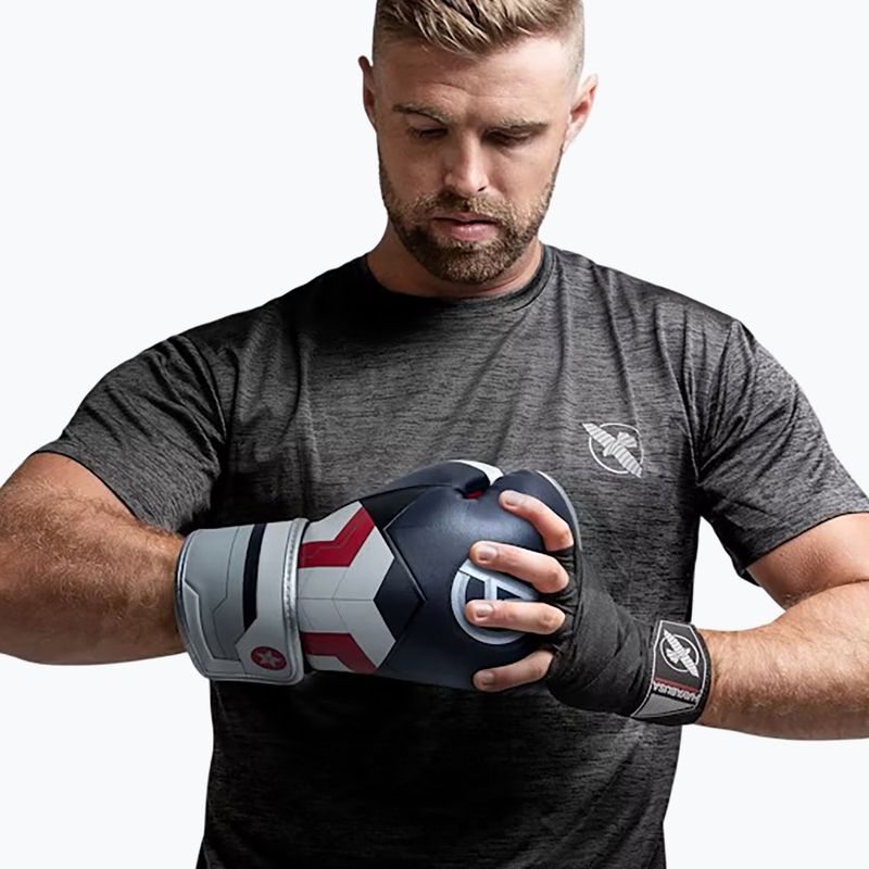 Boxkesztyű Hayabusa Marvel's Captain America silver/blue 3