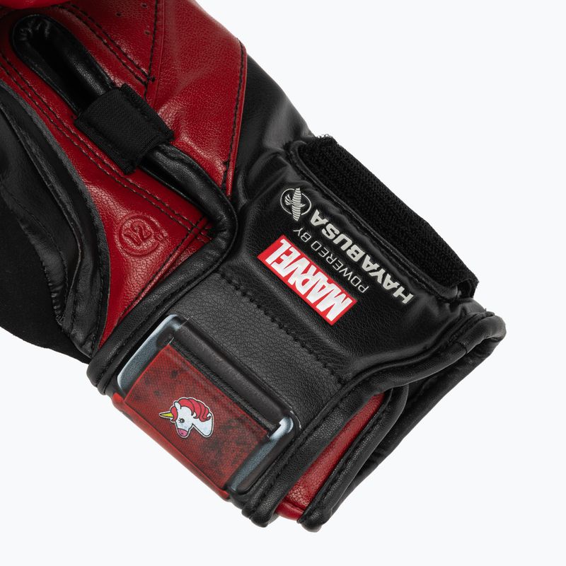 Hayabusa Deadpool piros/fekete bokszkesztyű 6