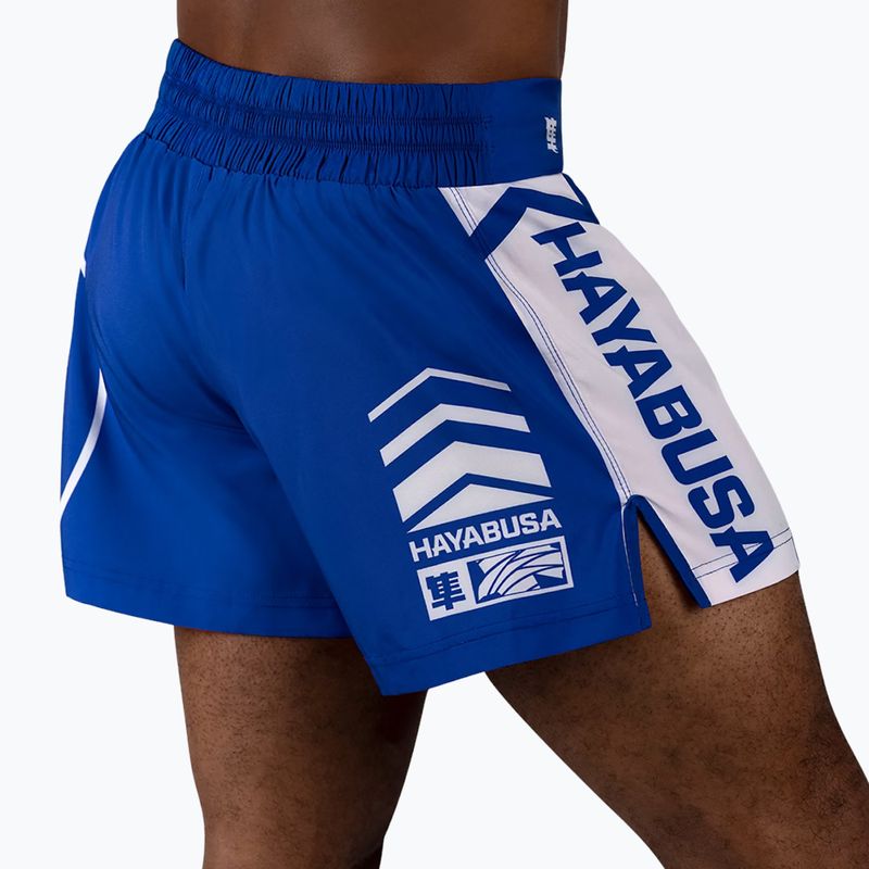 Hayabusa Icon Kickboxing férfi edzőnadrág kék/fehér 4