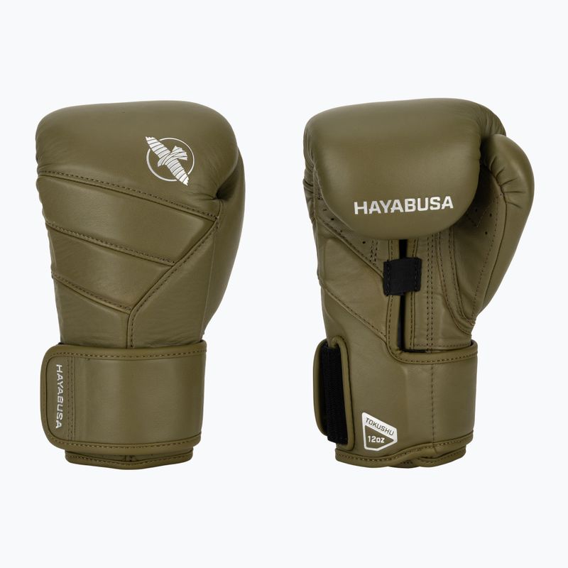 Hayabusa T3 Kanpeki oliva zöld bokszkesztyű