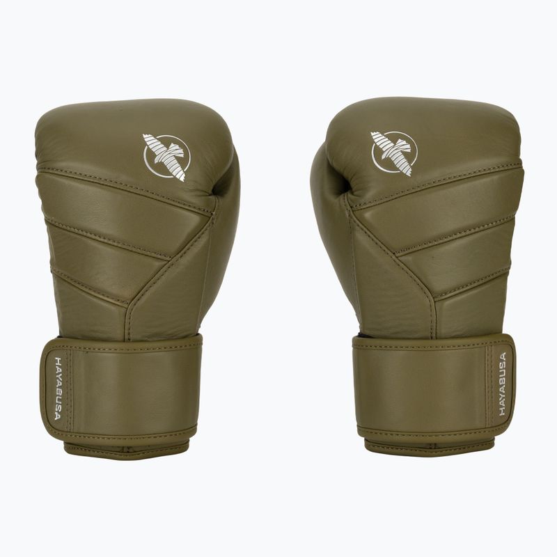 Hayabusa T3 Kanpeki oliva zöld bokszkesztyű 2