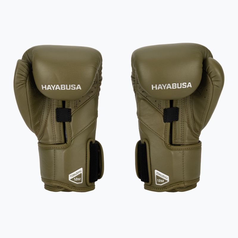 Hayabusa T3 Kanpeki oliva zöld bokszkesztyű 3