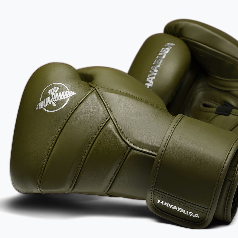 Hayabusa T3 Kanpeki oliva zöld bokszkesztyű 2