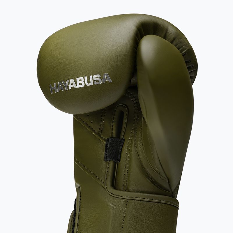 Hayabusa T3 Kanpeki oliva zöld bokszkesztyű 4
