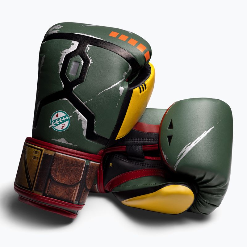 Kesztyű Hayabusa Star Wars Boba Fett green/yellow 2