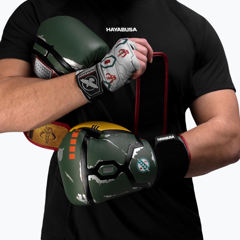 Kesztyű Hayabusa Star Wars Boba Fett green/yellow 11
