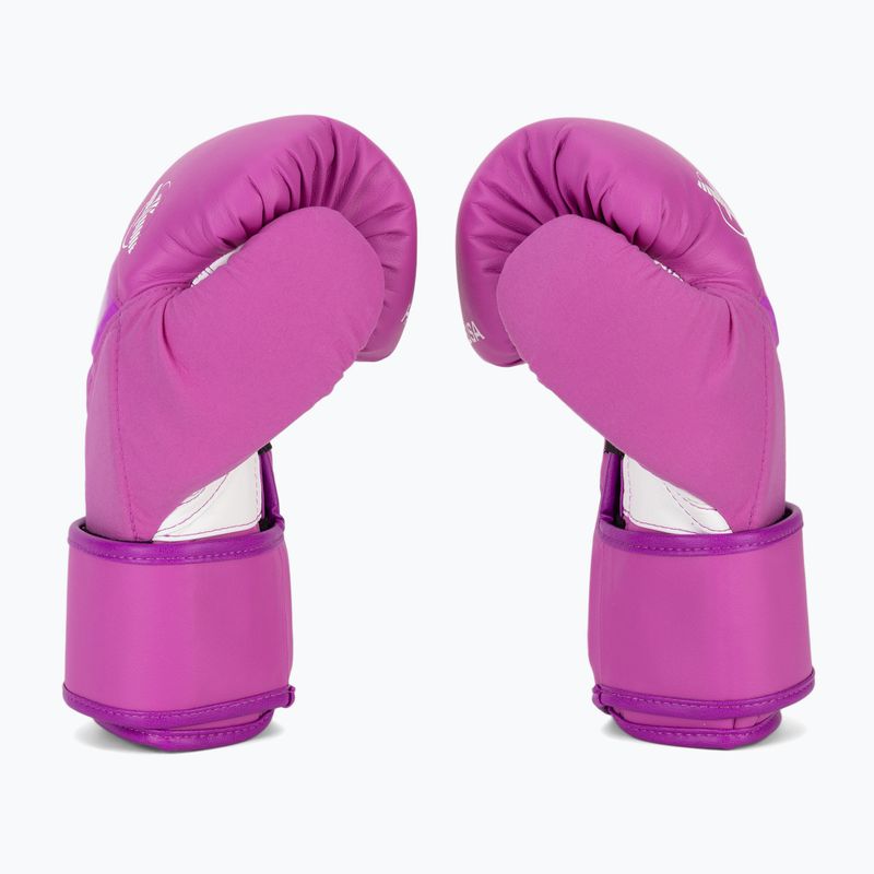 Hayabusa T3 Neon neon lila bokszkesztyűk 4