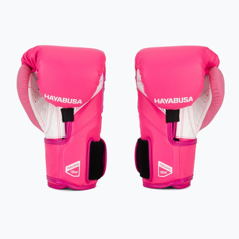 Hayabusa T3 Neon neon rózsaszínű bokszkesztyű 3