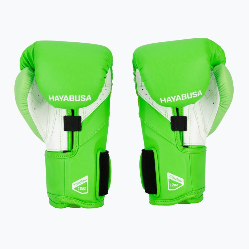 Hayabusa T3 Neon neonzöld bokszkesztyűk 3